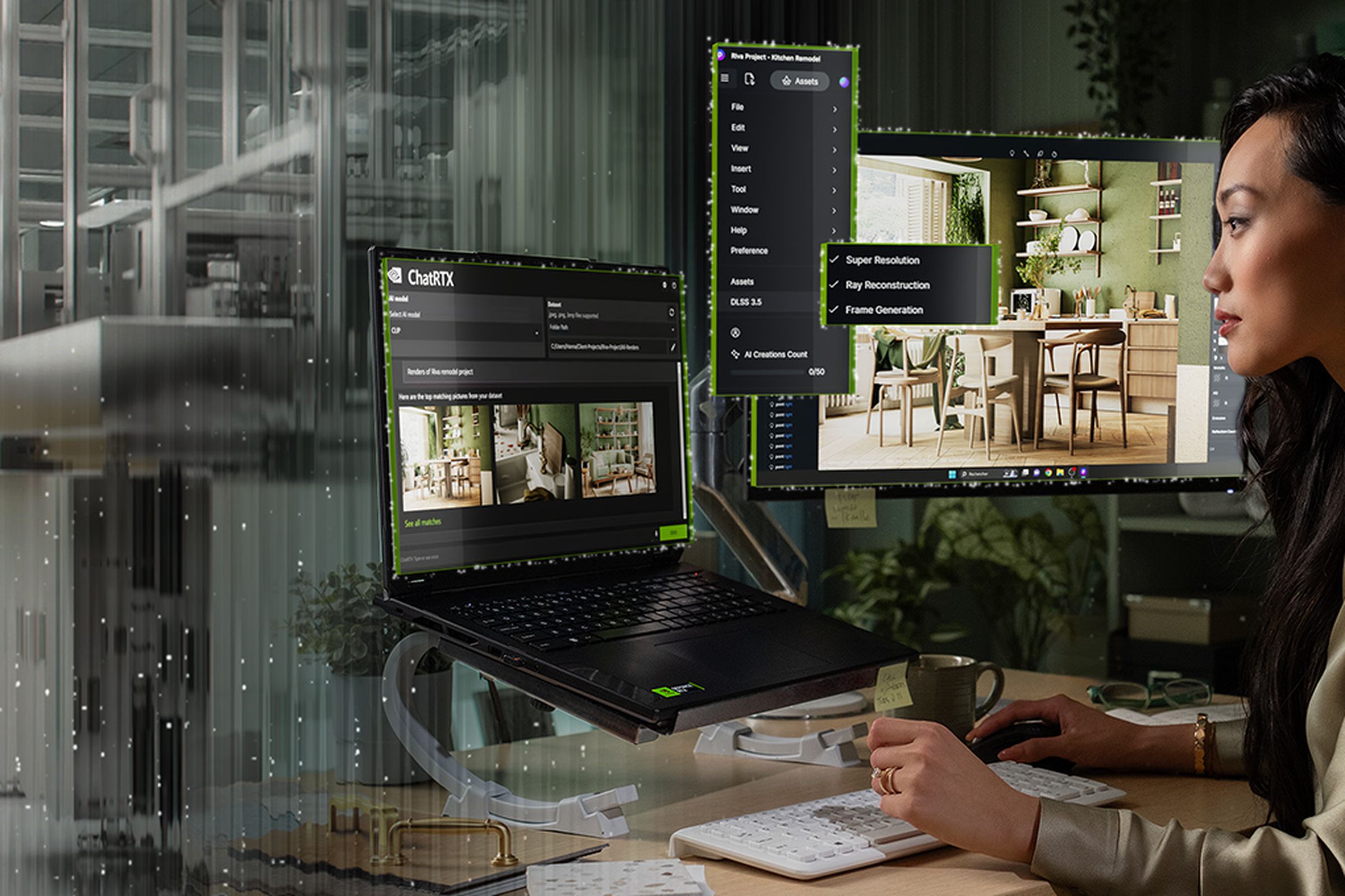 Ilustrasi PC AI Nvidia